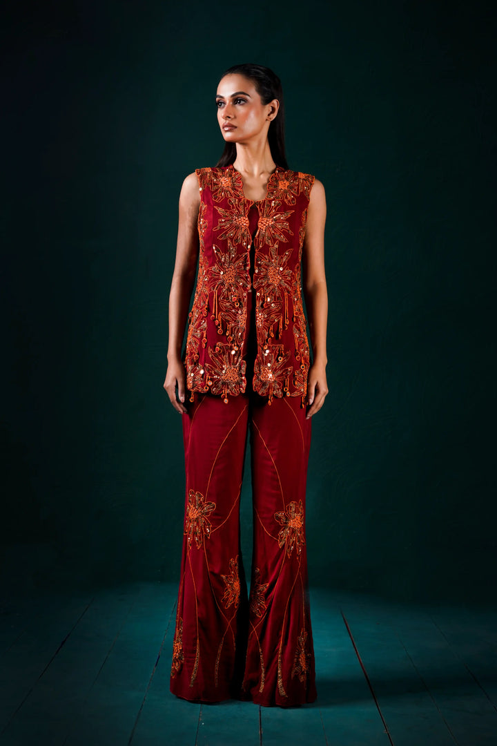 "Garnet" Jacket with Pants