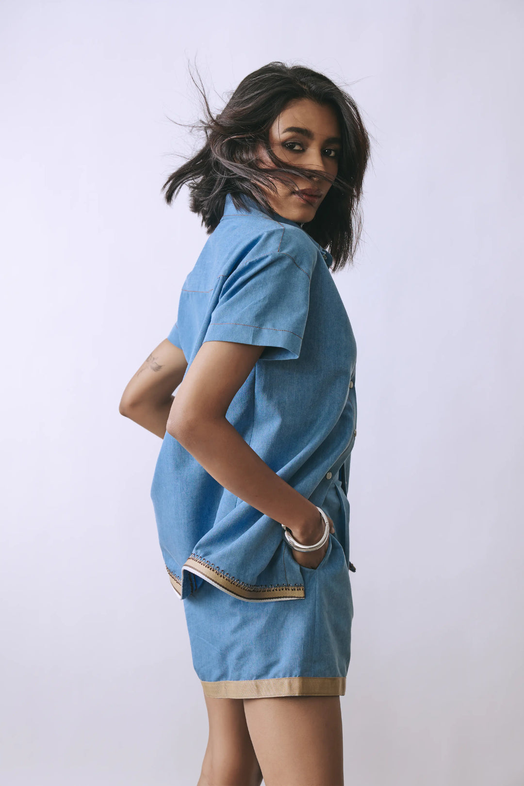Ice Link Denim Co-ord Set