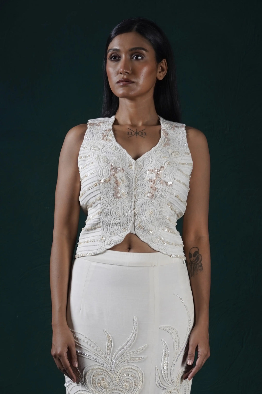 "Lumen" Jacket and Skirt