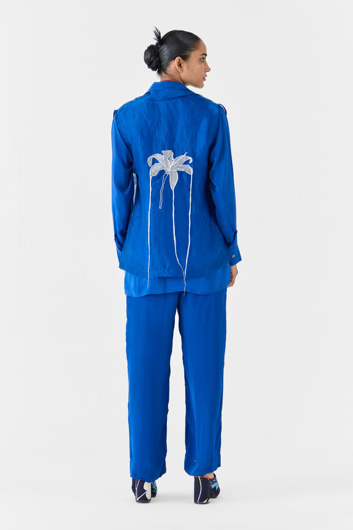 INDIGO SHIRT & TROUSERS CO-ORD