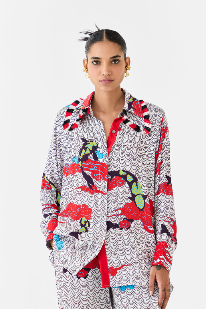 KOI SHIRT & TROUSERS CO-ORD
