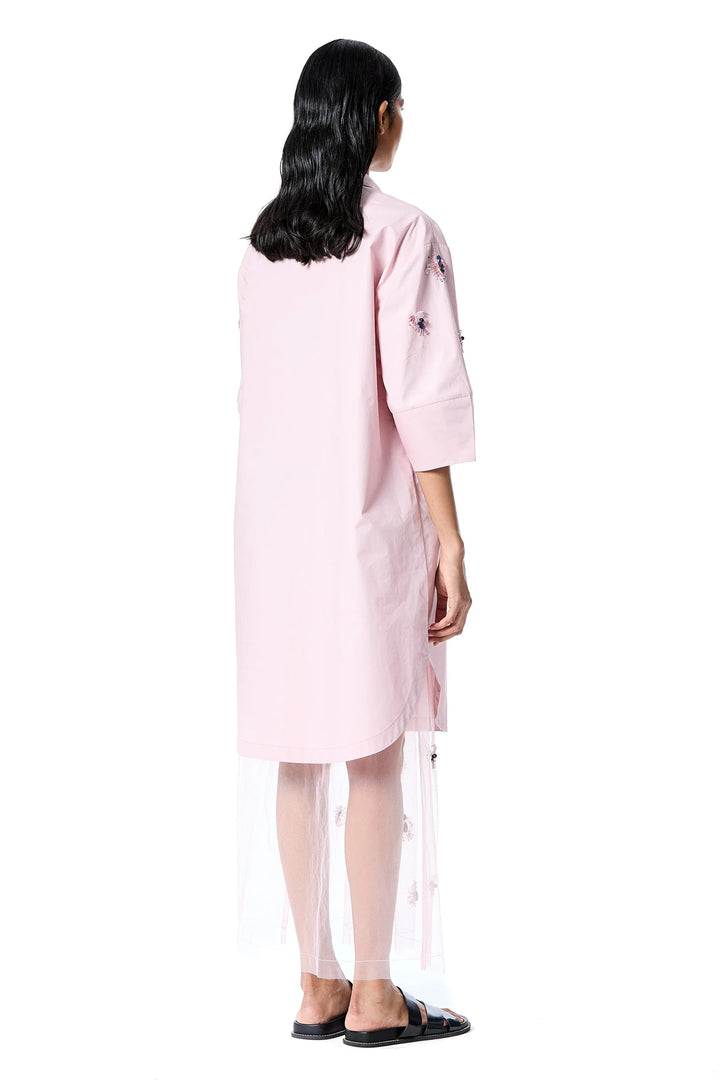 'Amber Mist' Dress - Pink