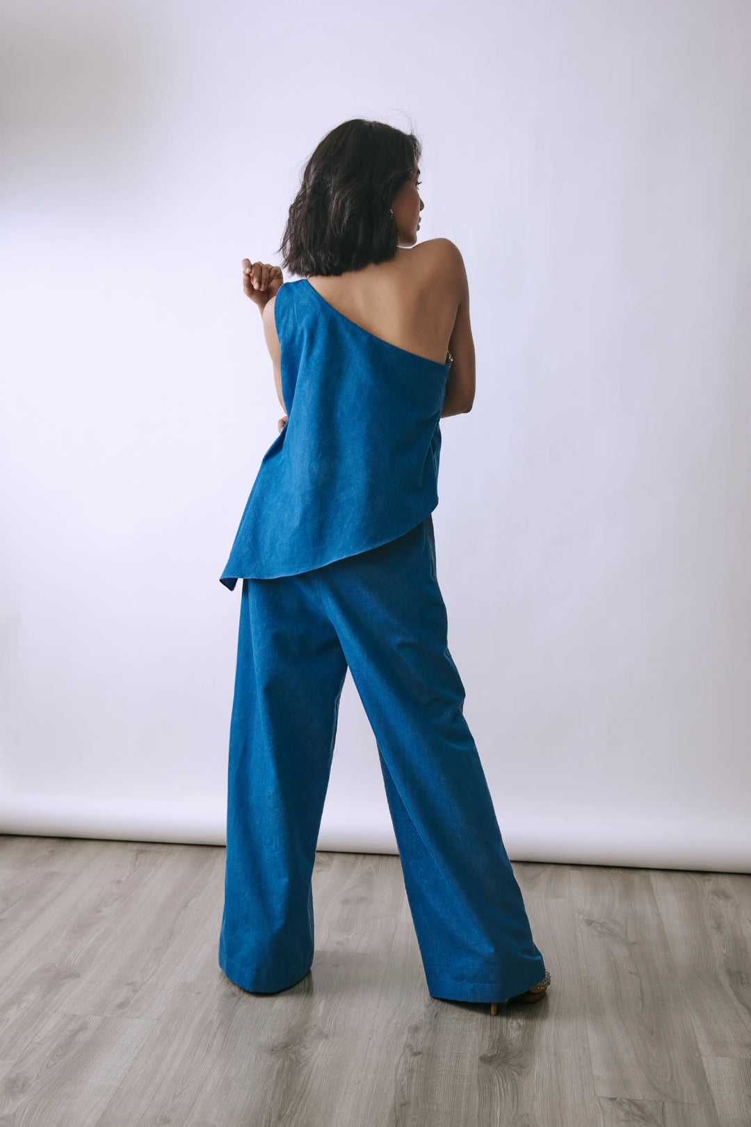 Drape Embellished Jumpsuit