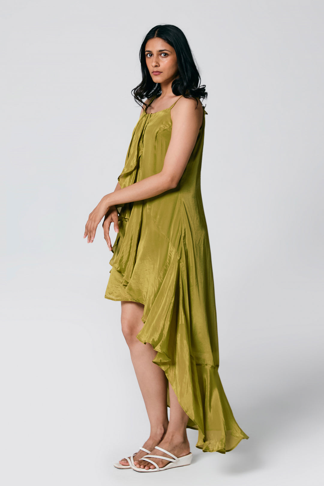 RUFFLE DRESS