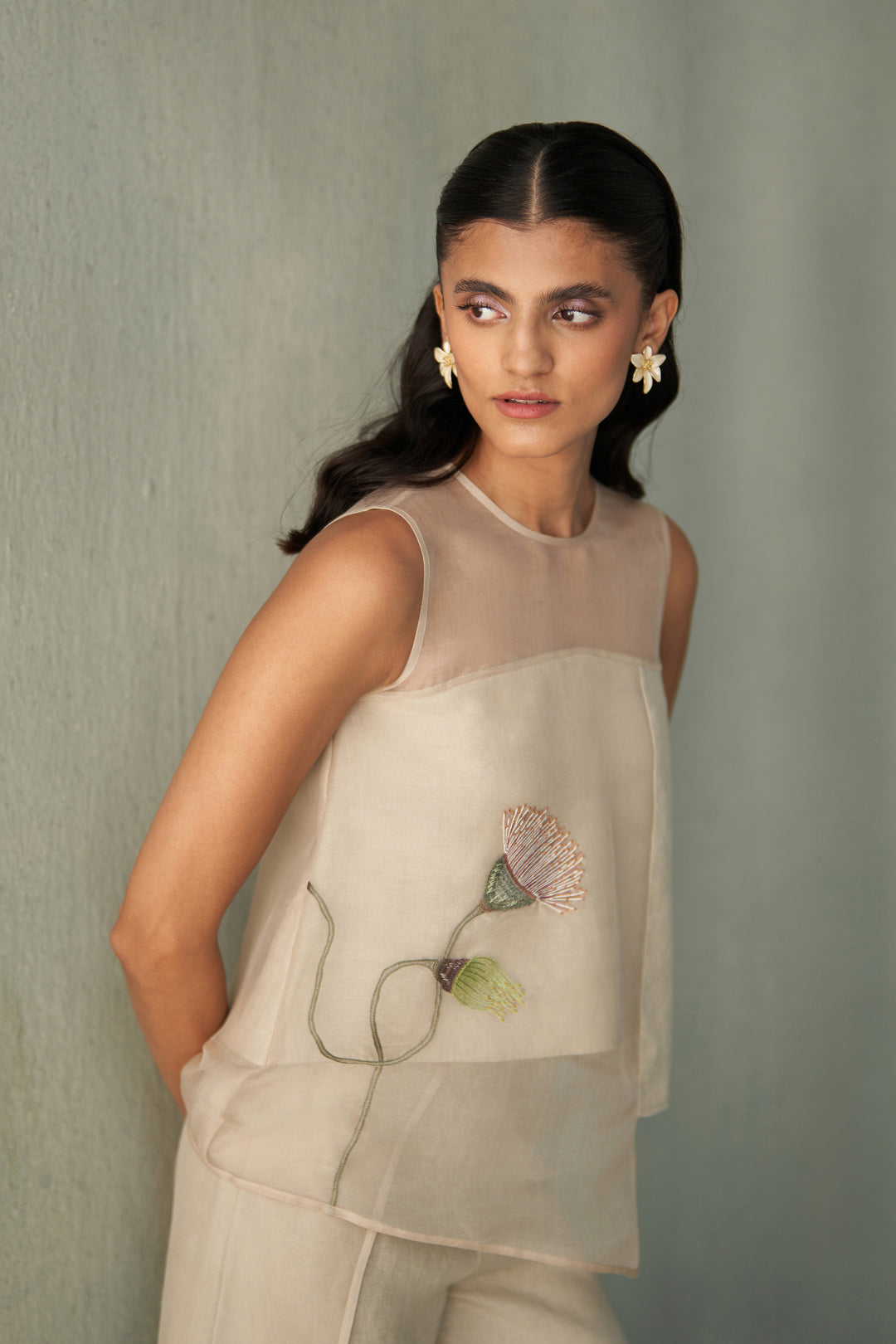 Desert sand linen co-ords