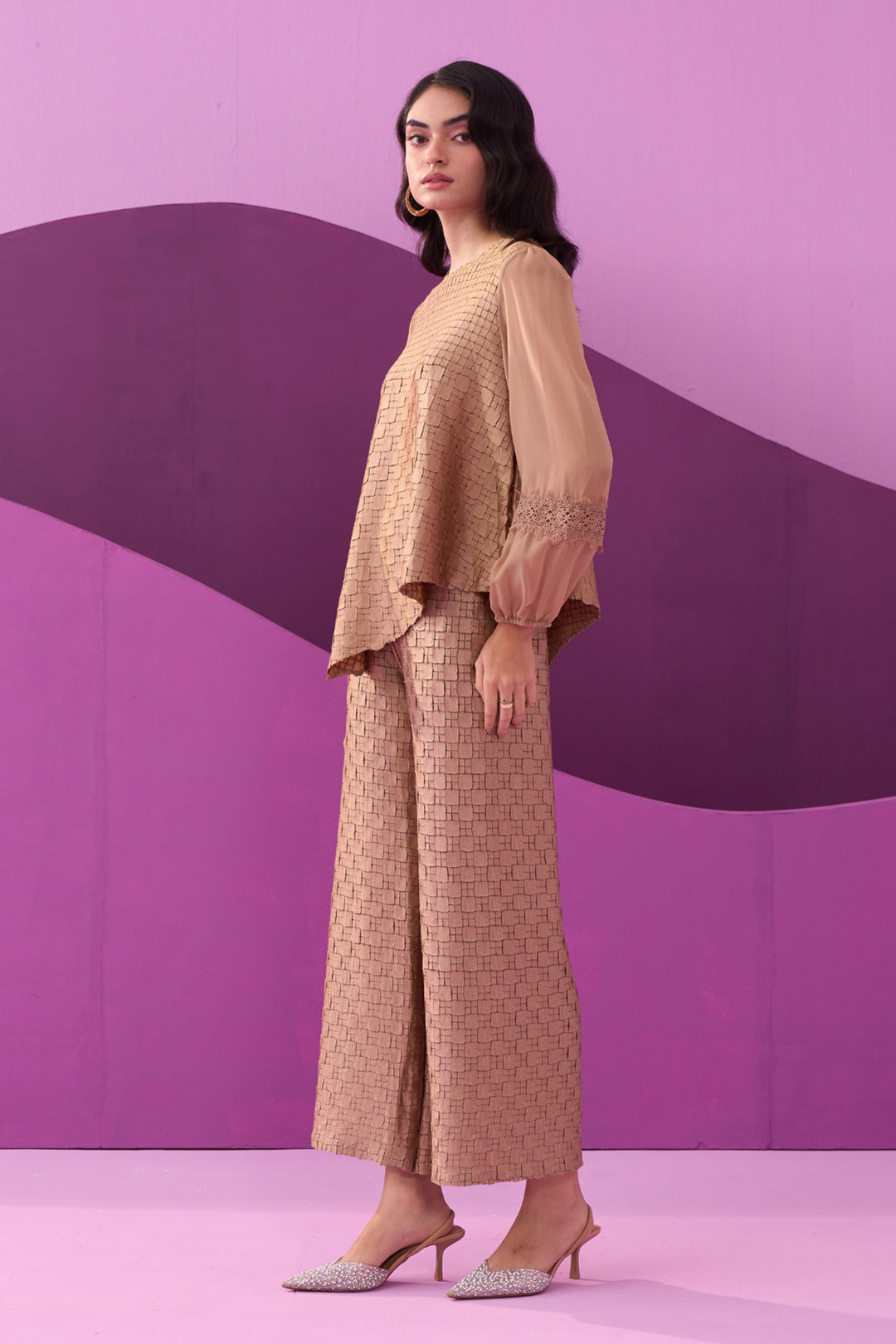 BEIGE ALEXA COORD SET