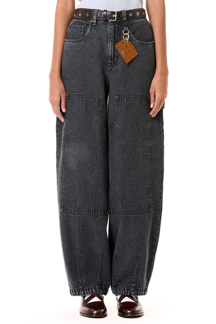 Acid Washed Balloon Jeans