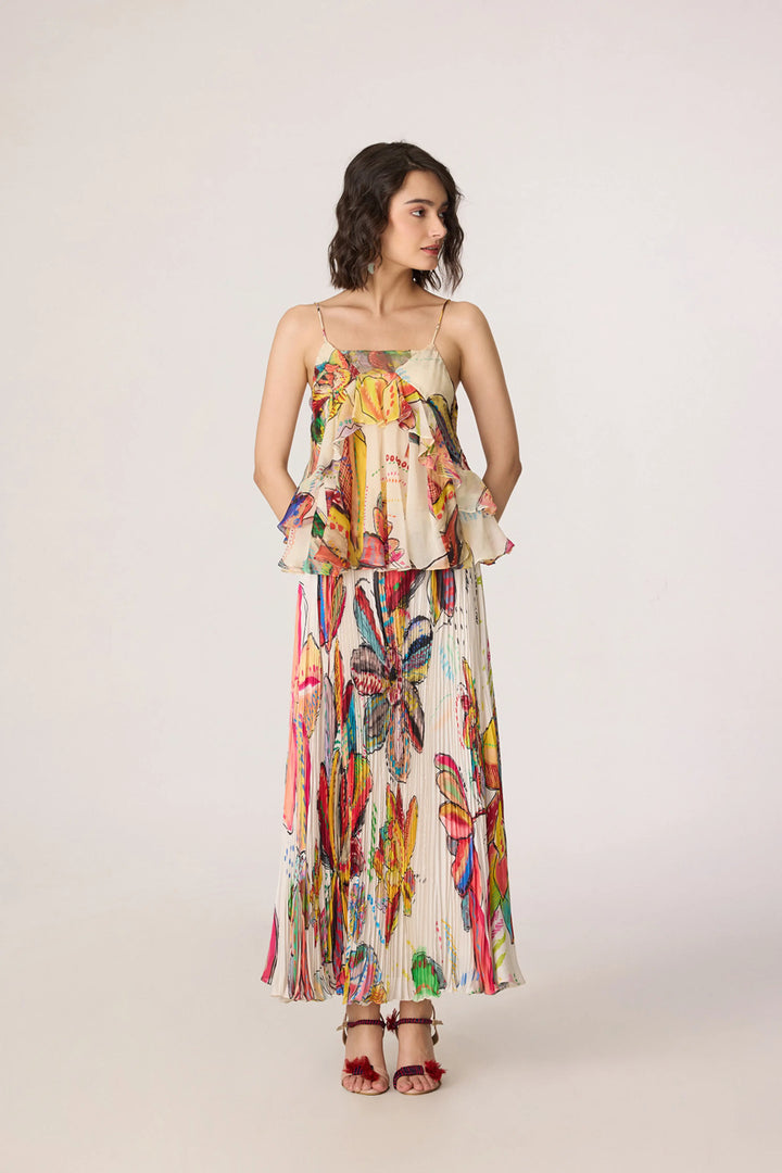 Genora Blouse & Zora Skirt Co-ord Set