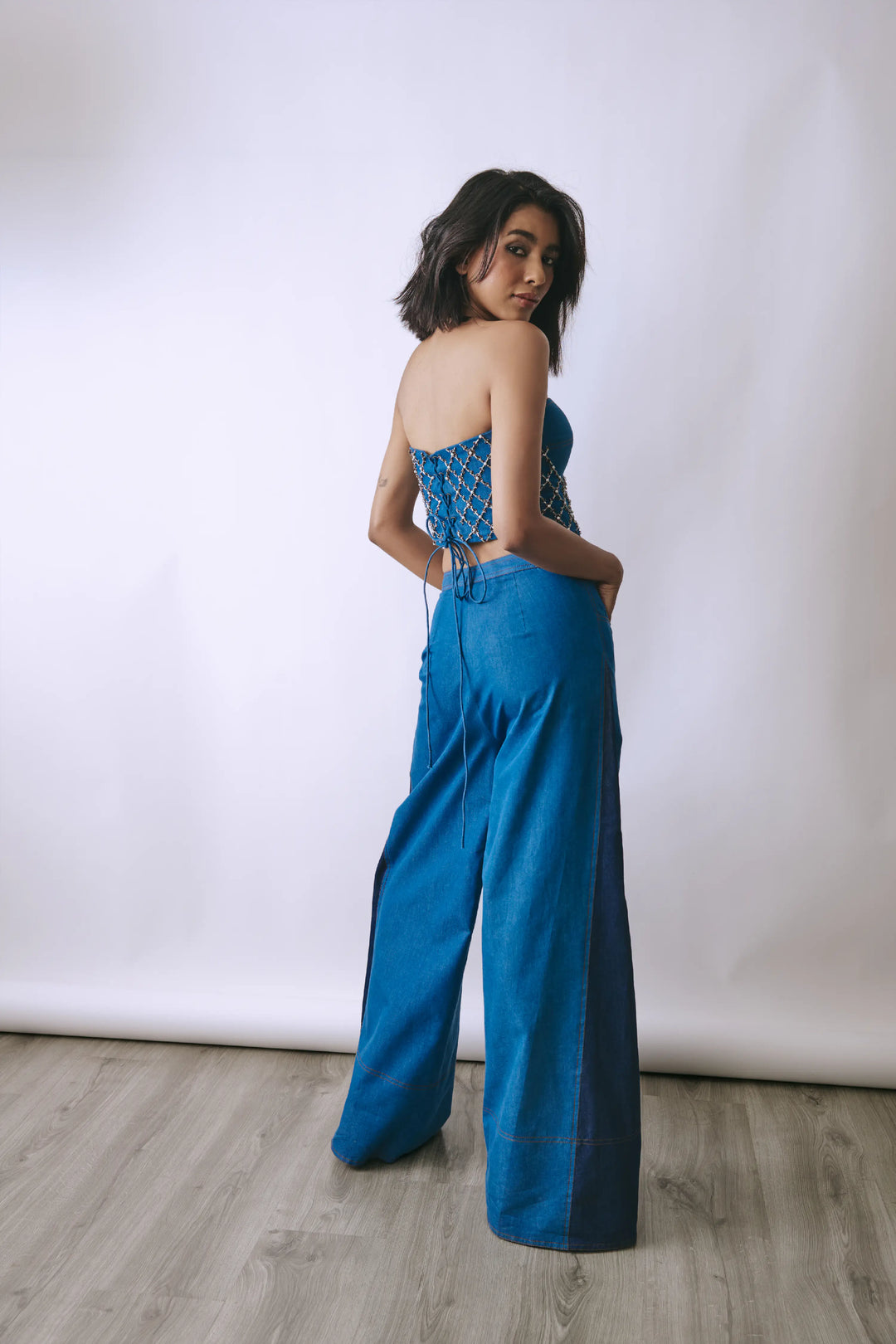 The Aurelia Denim Set - Riviera denim