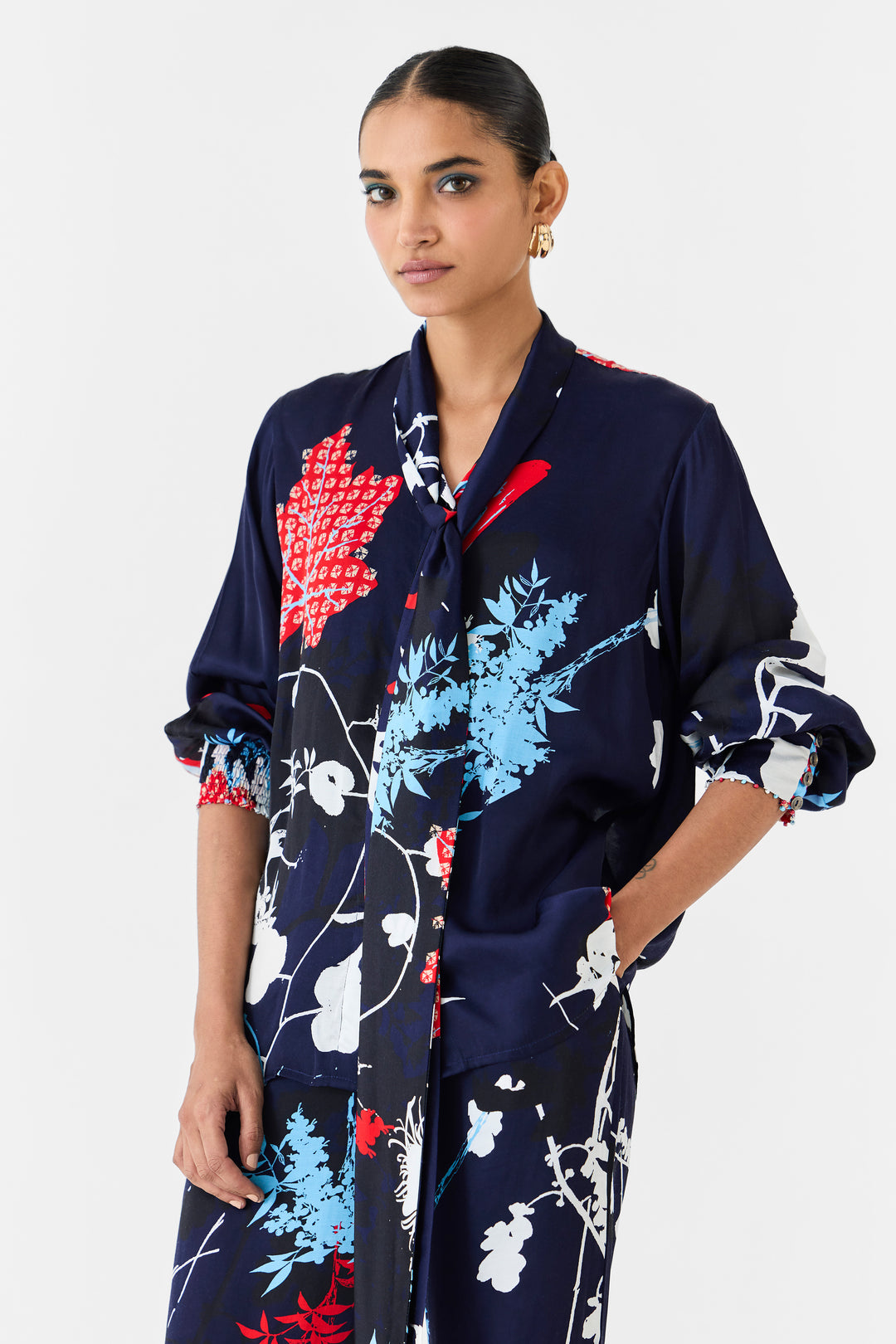 ROYAL IKIGAI KNOT SHIRT& TROUSERS CO-ORD