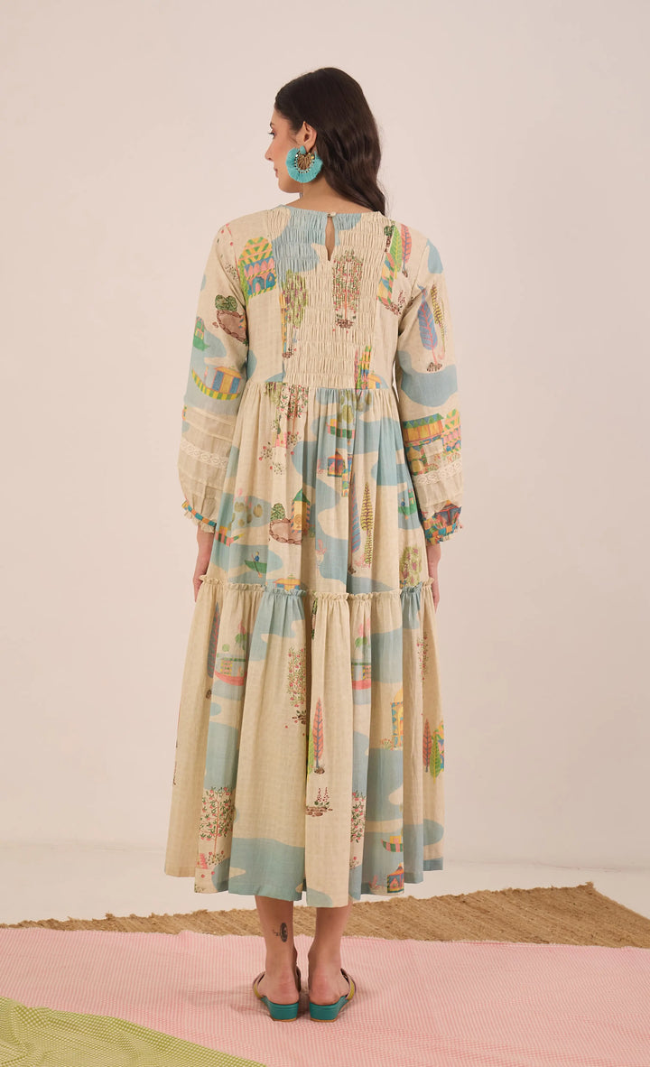 Safar: Cotton Midi Dress