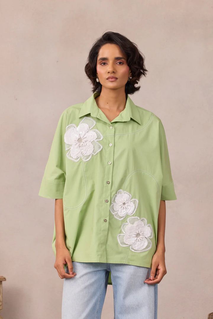 Maeve Applique Shirt