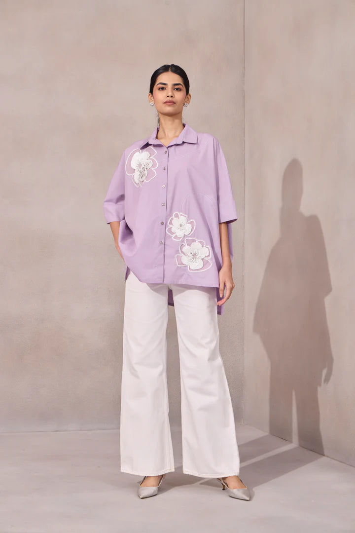 Maeve Applique Shirt