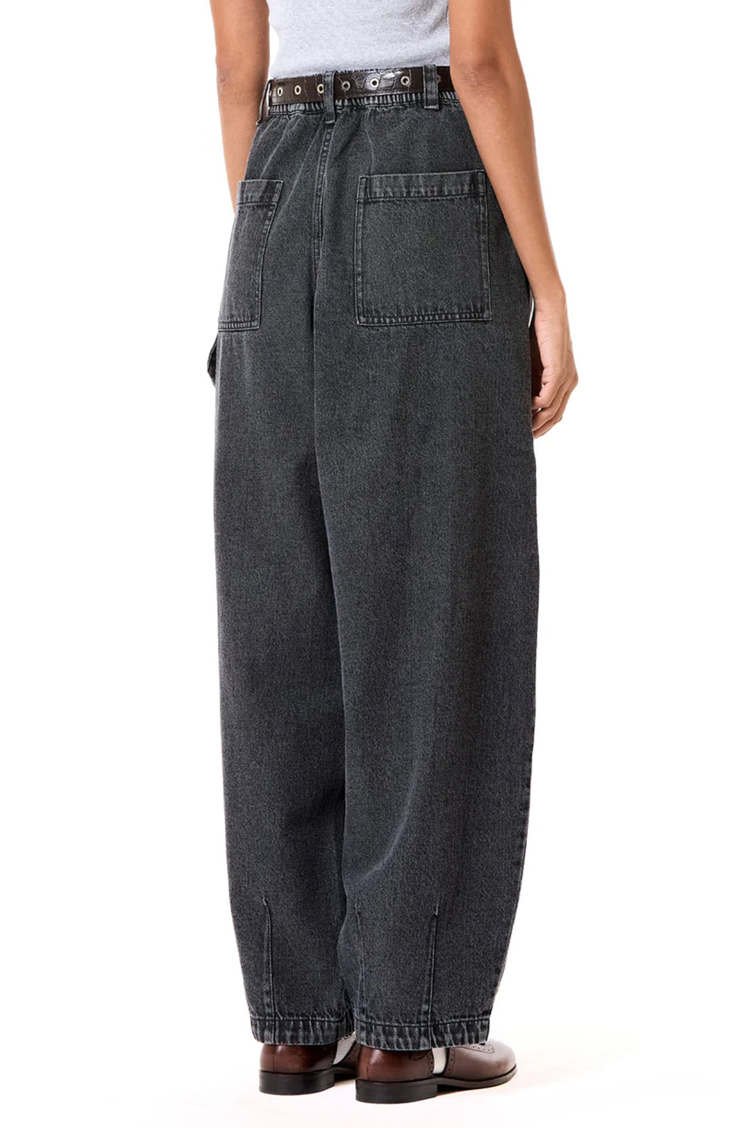 Acid Washed Balloon Jeans