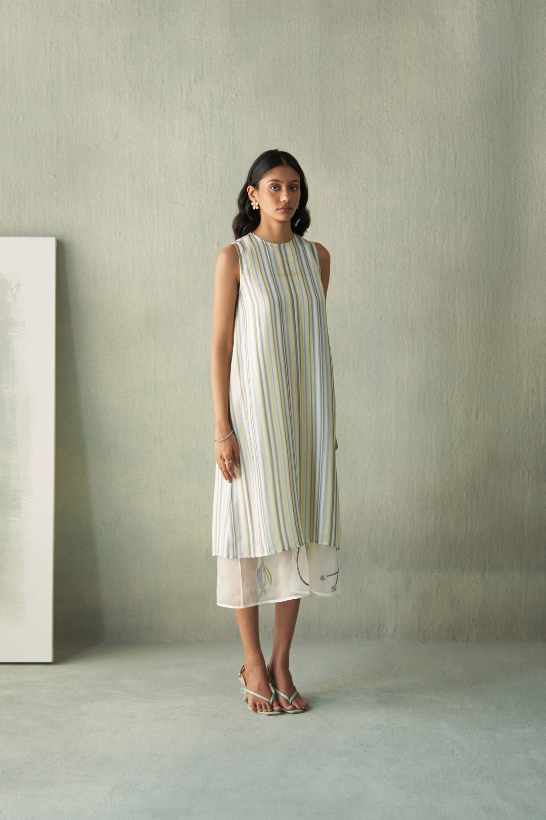 Sunrise Sky Silk Dress