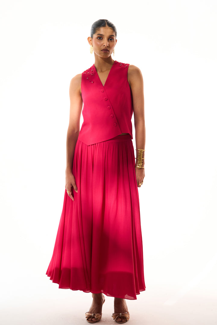 Blazer & Skirt Coord Set