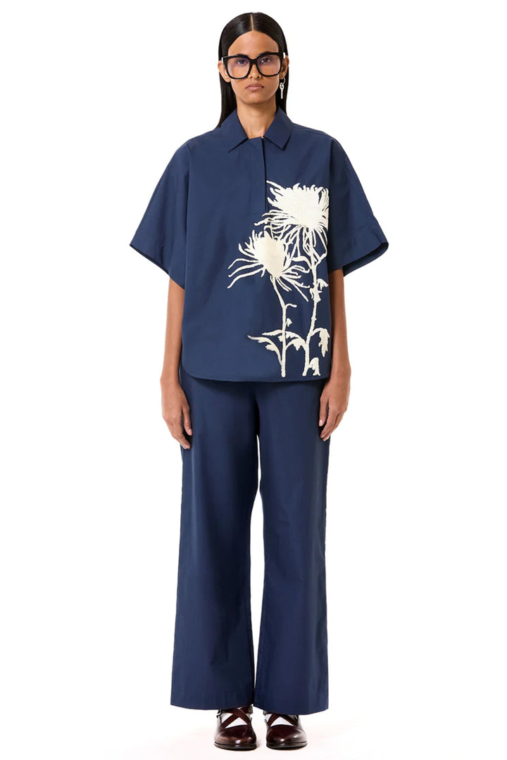 Half Polo Batwing Co-Ord Set