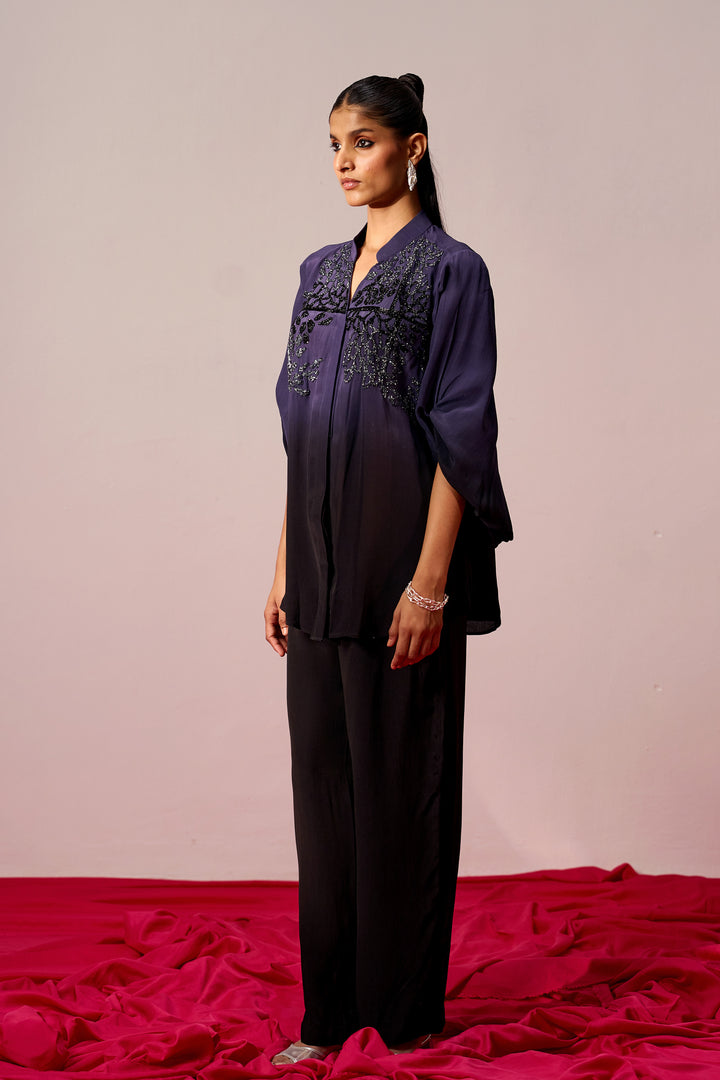 Oversized Sleeve Coord Set - Ash