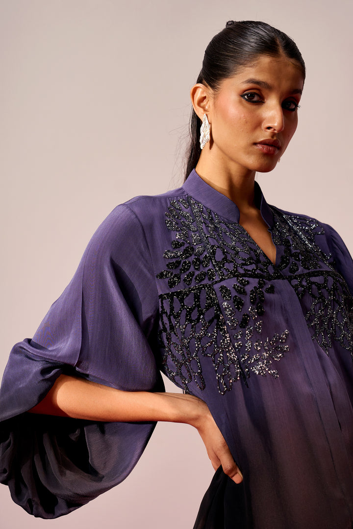 Oversized Sleeve Coord Set - Ash