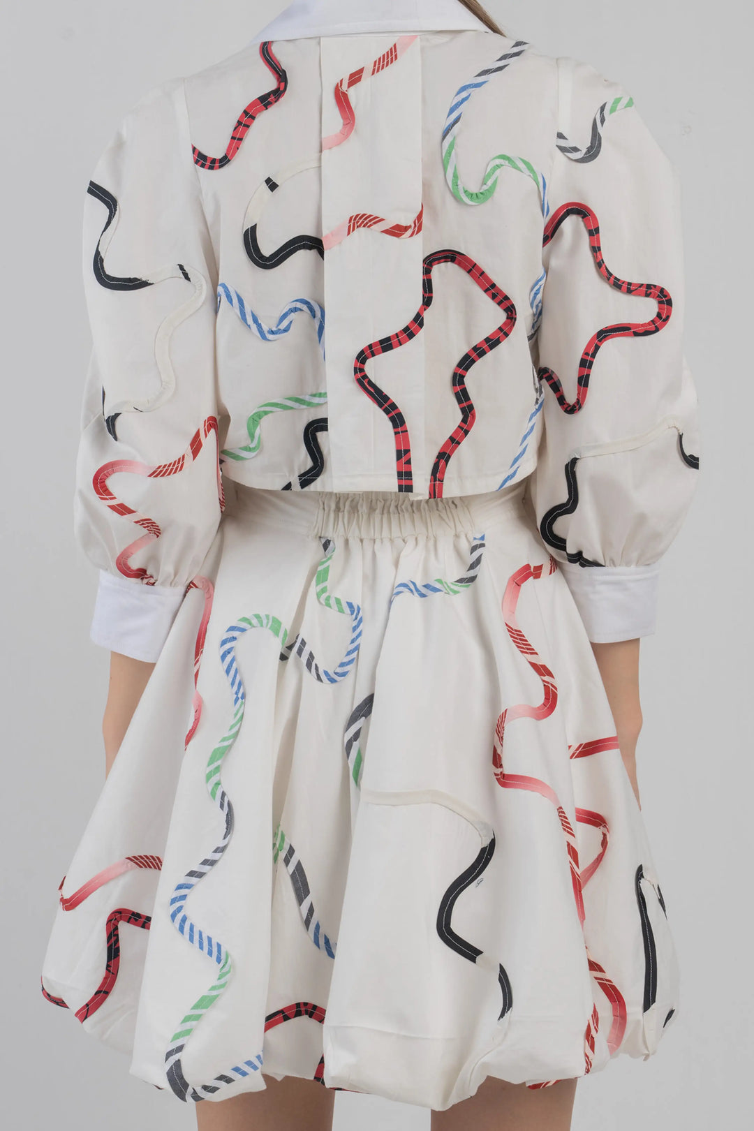 Bandes Bubble Hem Dress