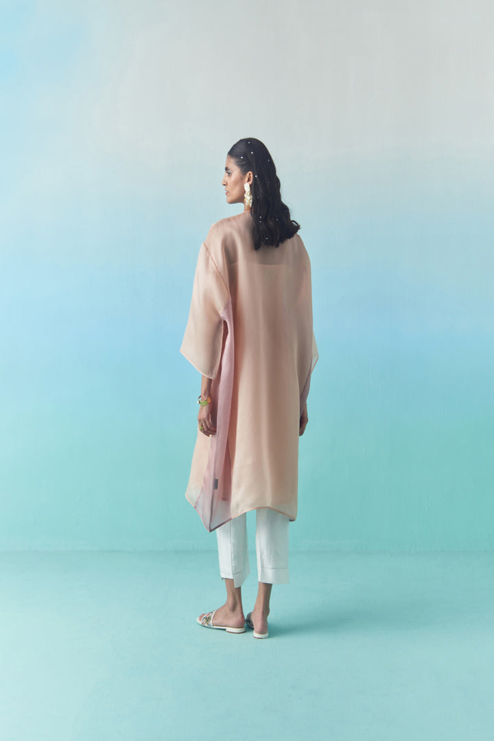 Peach Sorbet Anti-Fit Kurta