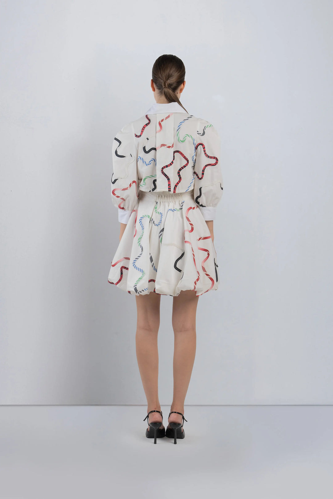 Bandes Bubble Hem Dress
