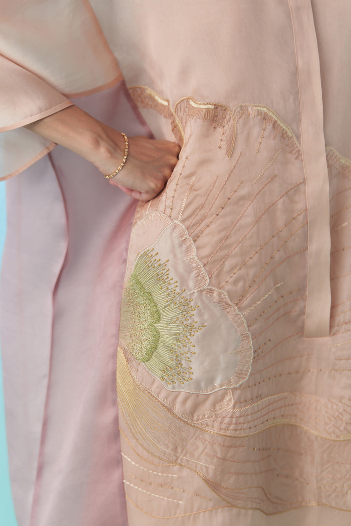 Peach Sorbet Anti-Fit Kurta