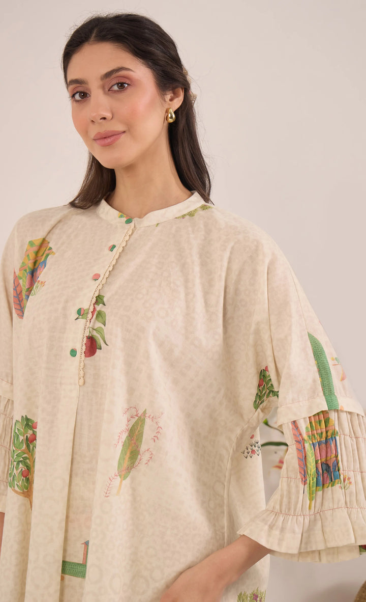 Gulposh: Cotton Namah Coord Set