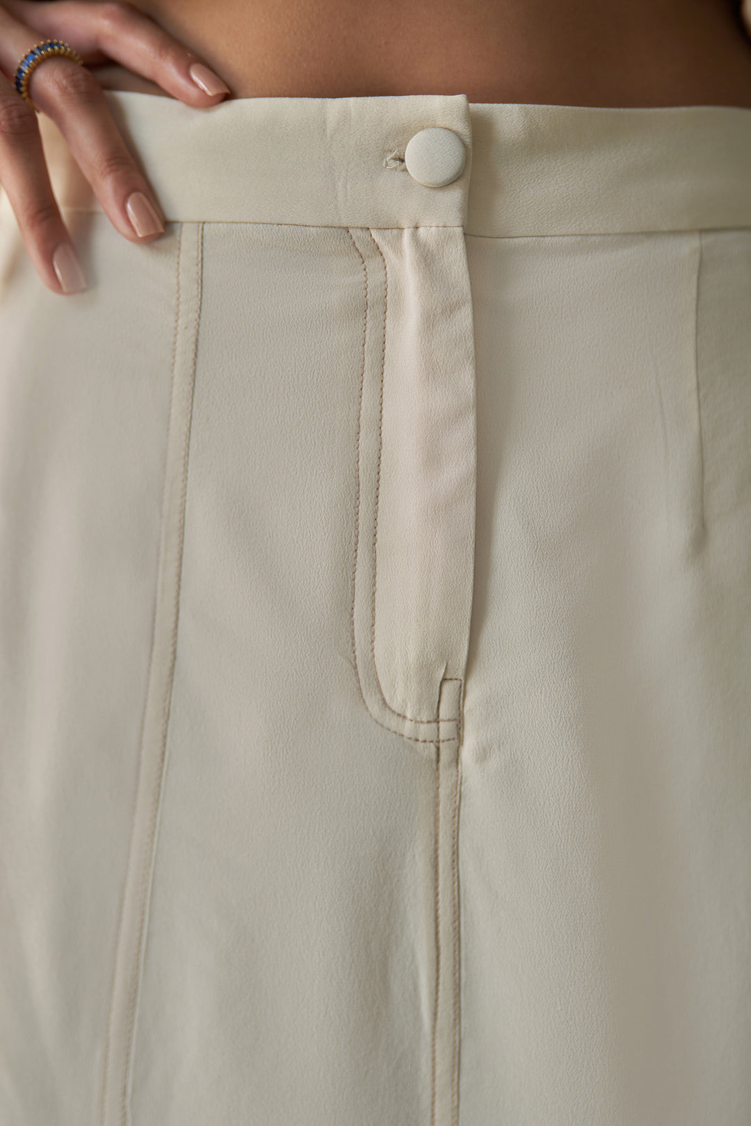 SYMMETRY SKIRT IVORY
