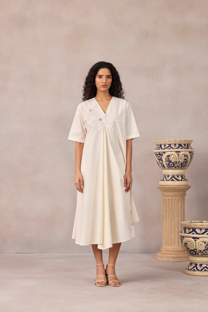 Evelyn Applique Dress