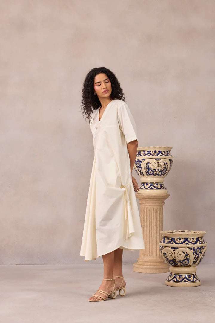 Evelyn Applique Dress