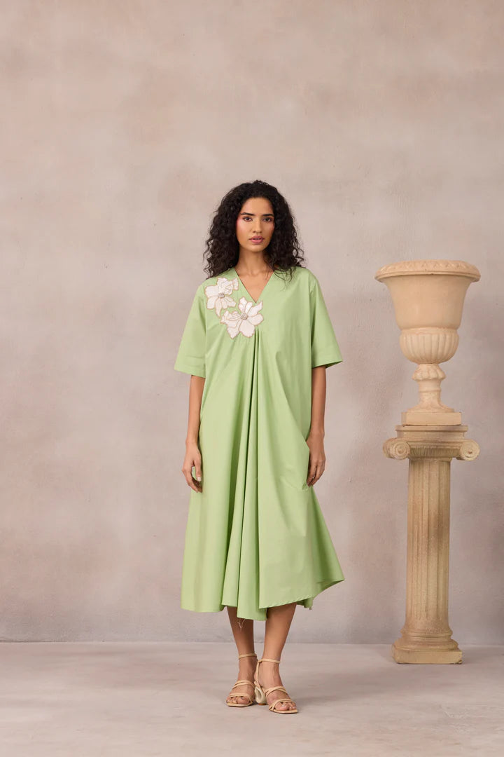 Evelyn Applique Dress