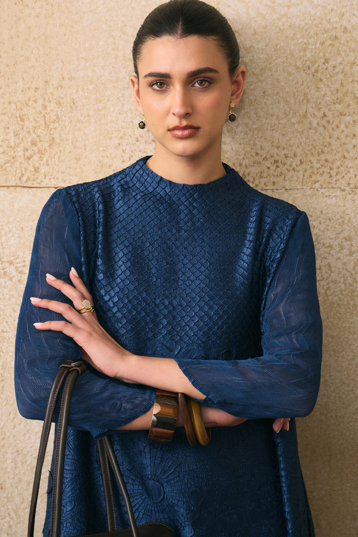 Blue Virtue Dress