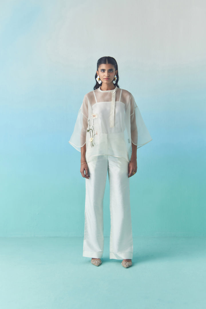 Sheer Summer Bloom Top