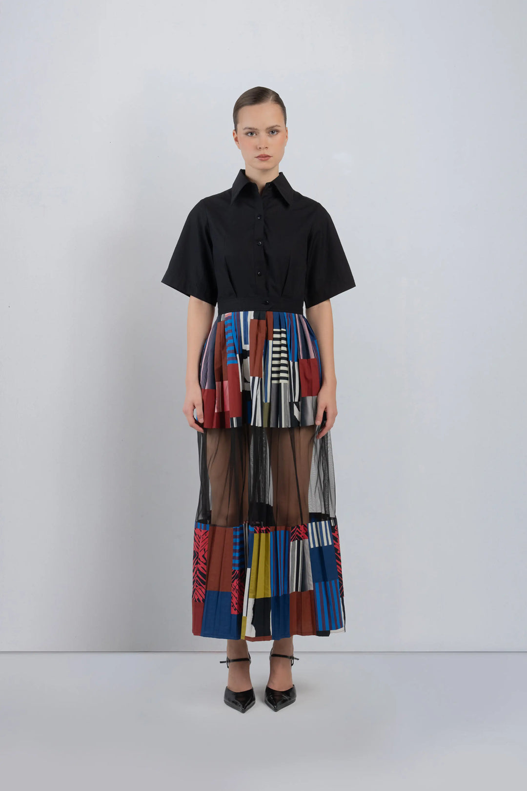 Bloc Mosaic Dress