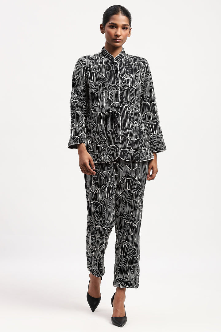 Tribal Embroidery Shirt