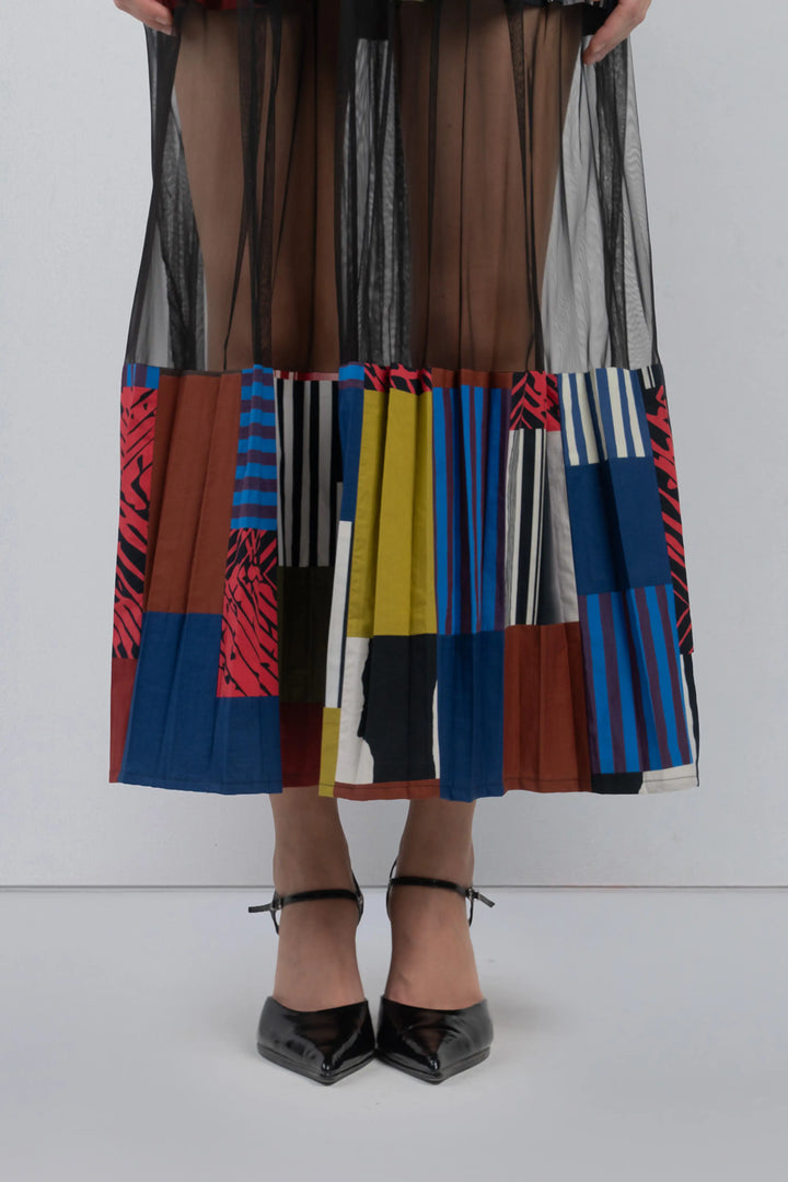 Bloc Mosaic Dress
