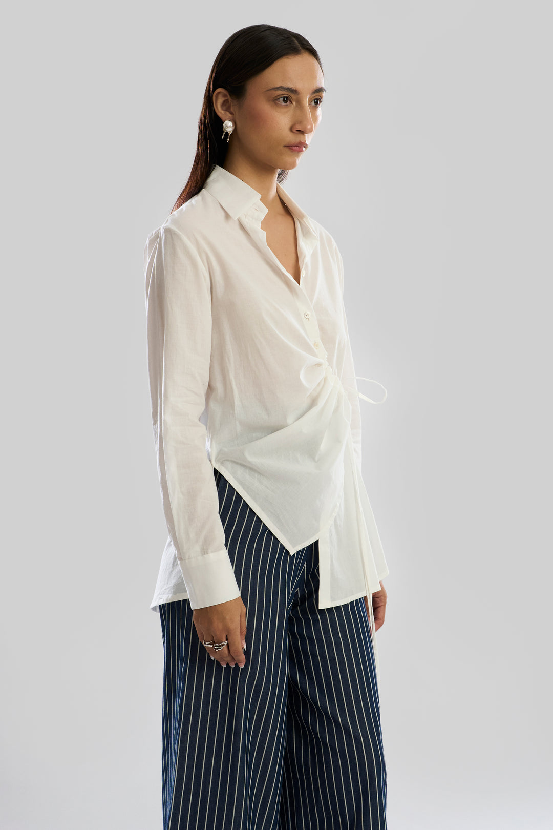 Organic Curve Cotton Shirt