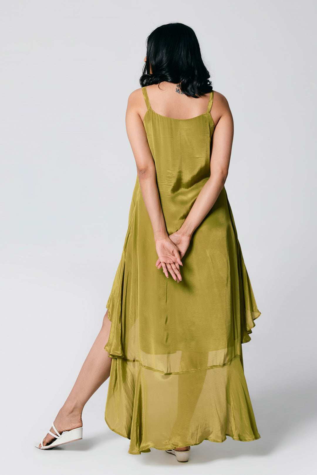 RUFFLE DRESS