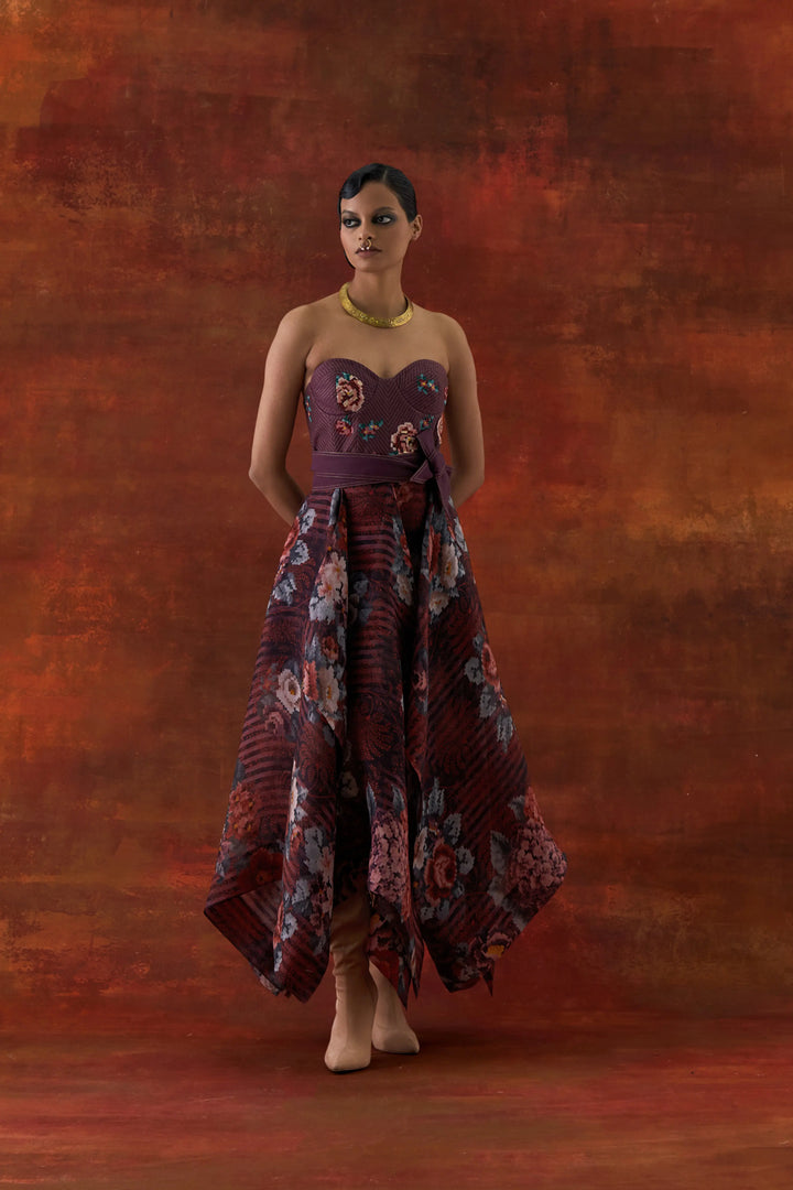 Emb Corset Dress