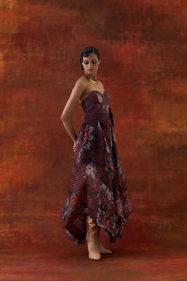 Emb Corset Dress