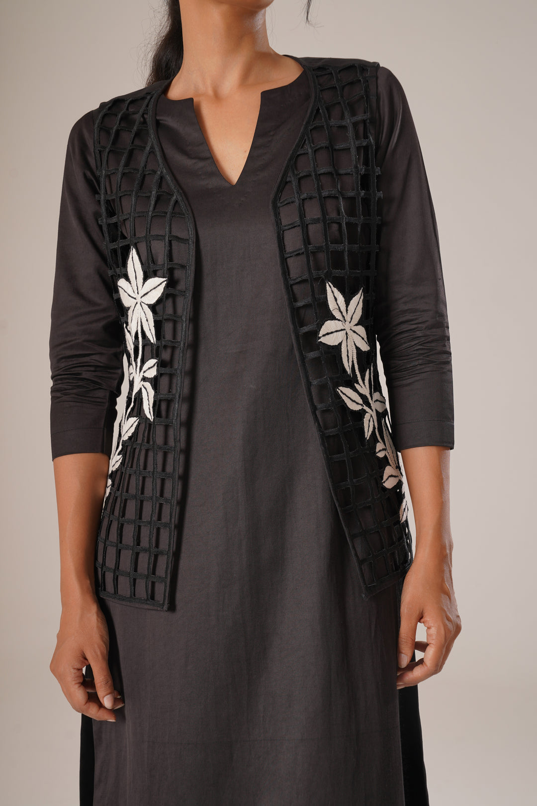 Petal Grid Jacket