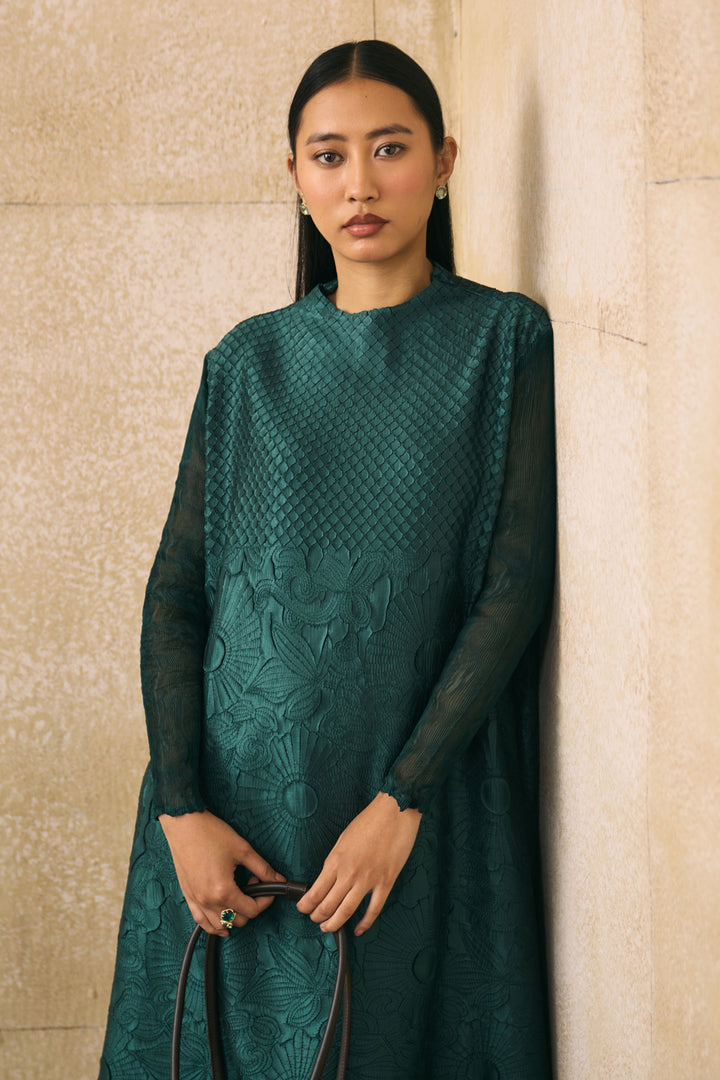Bottle Green Virtue Dress