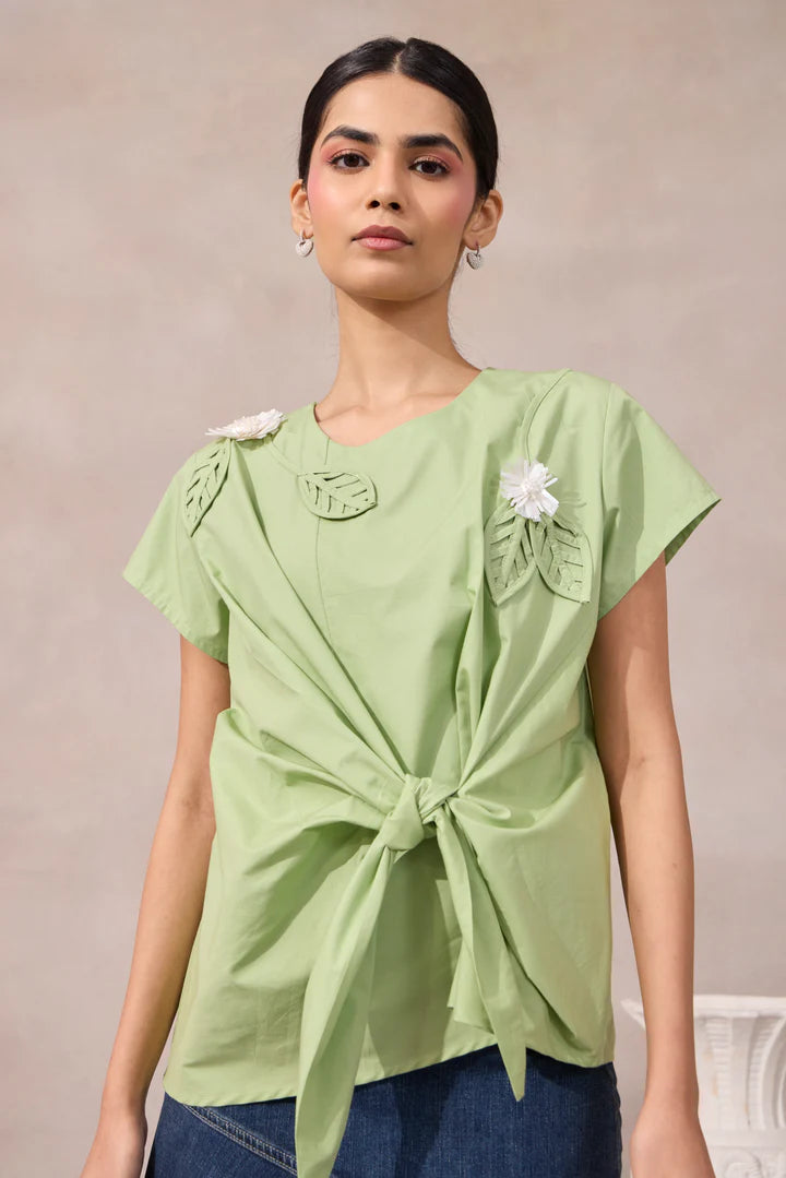 Annika Applique Top