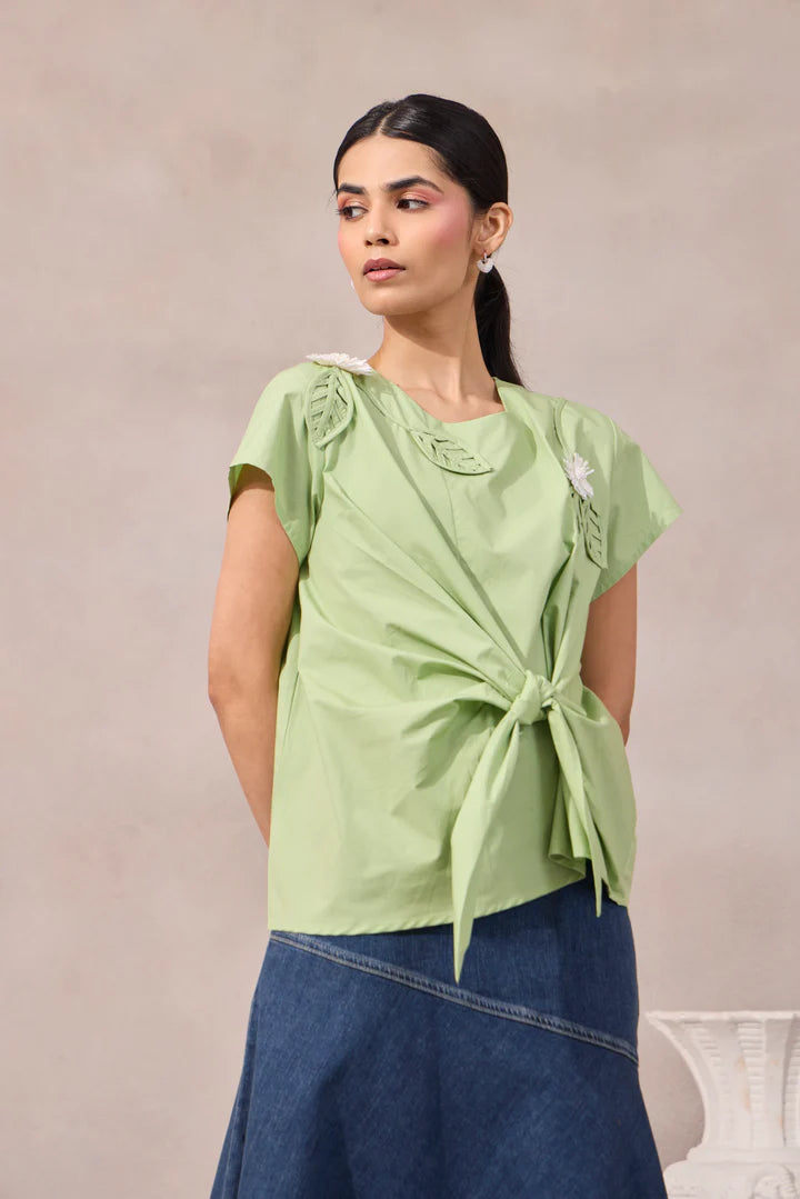 Annika Applique Top