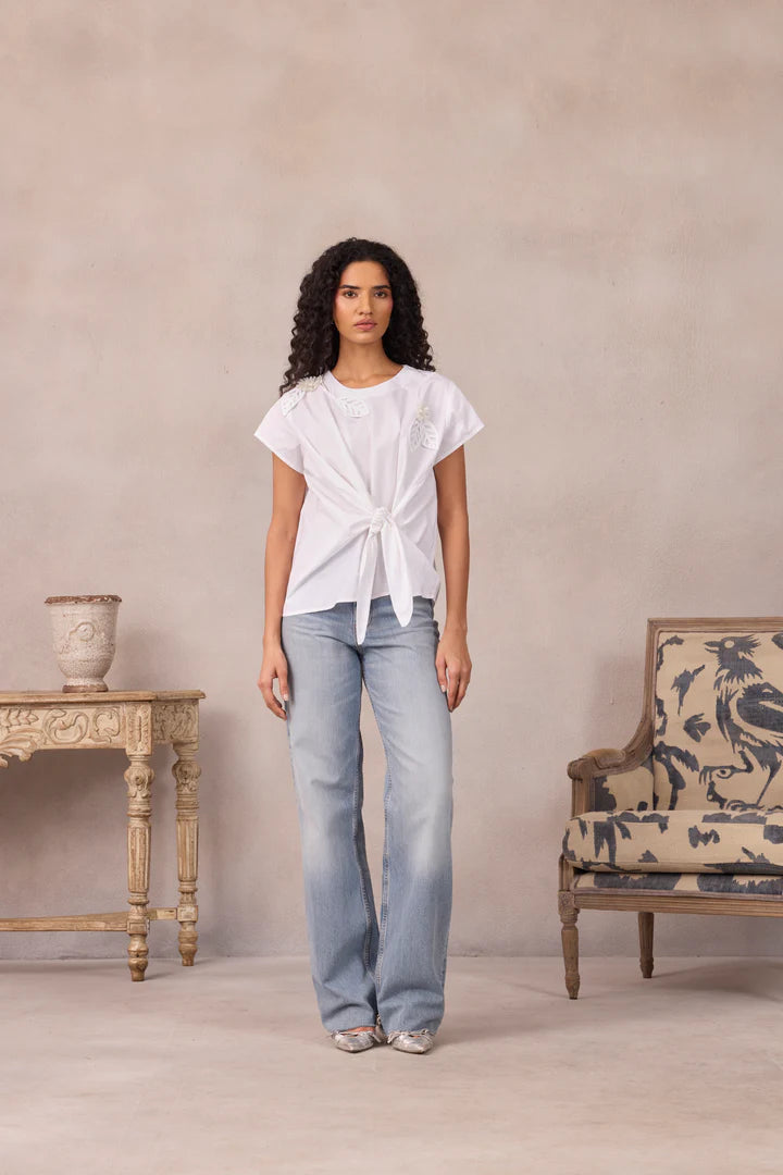 Annika Applique Top