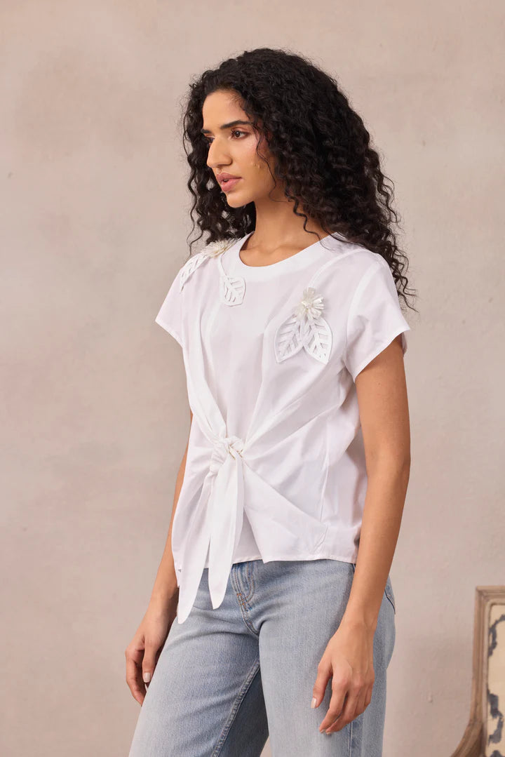 Annika Applique Top