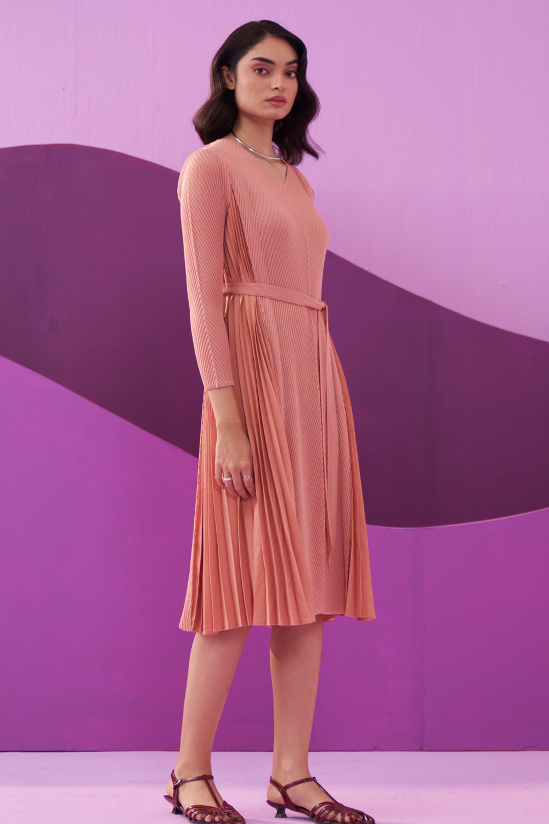 NUDE ANGNY DRESS