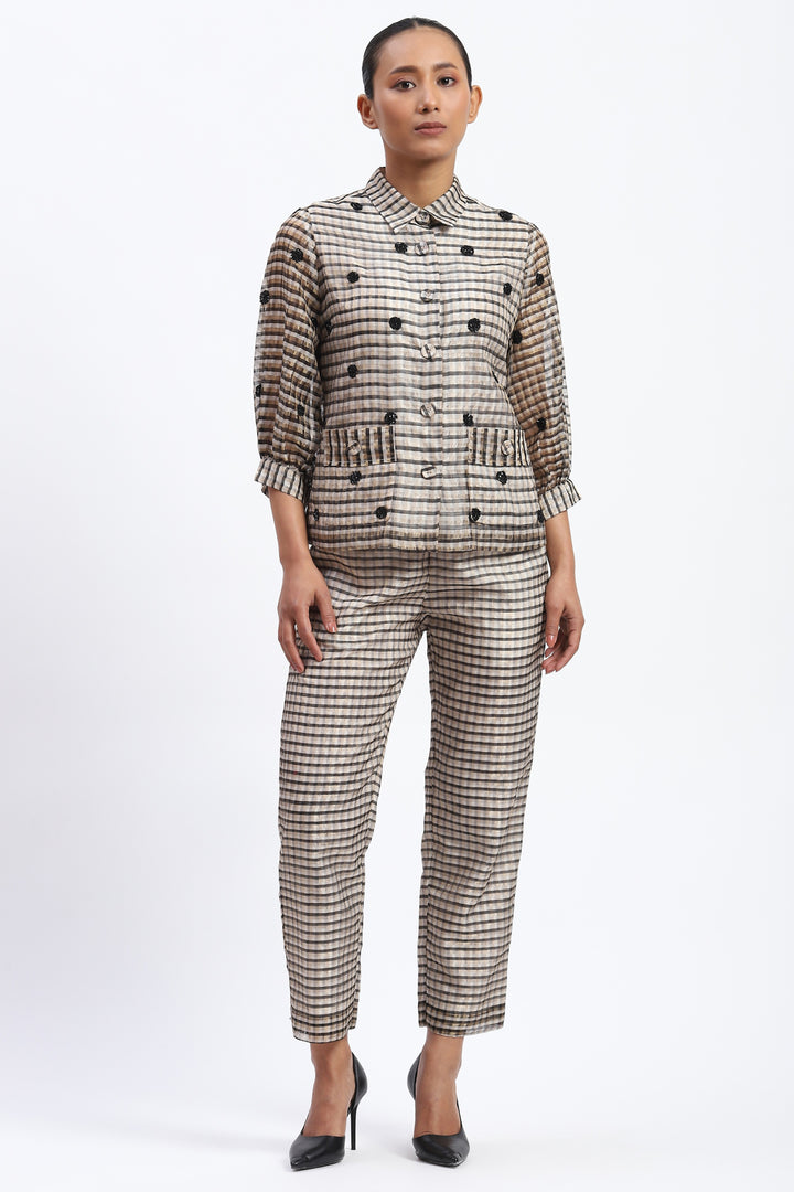 Neutral Maheshwar Shirt