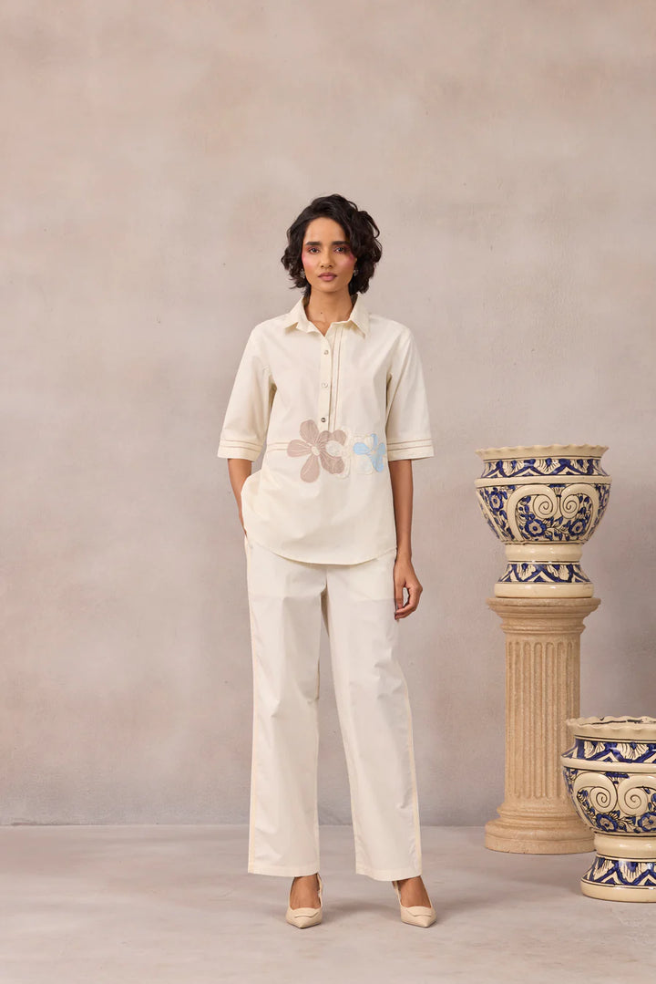 Viola Applique Set